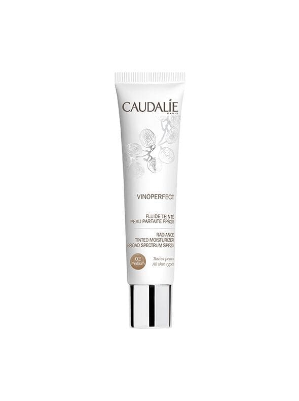 Caudalie-Vinoperfect-Tinted moisturizer-SPF20-all skin types